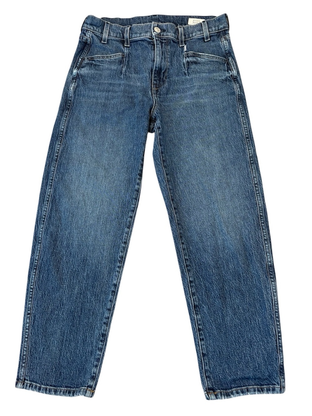 AYR The Beat Jeans Barrel Leg Medium Wash Size 28